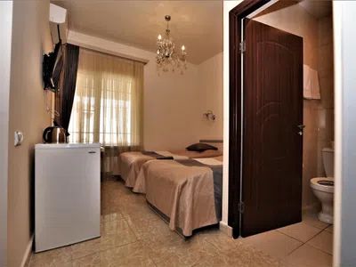 Отель Comfort House Hotel and Tours Ереван Двухместный номер с 2 отдельными кроватями и собственной ванной комнатой-7