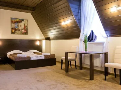 Гостиница Hotel&SPA Лафер Ренессанс 4 Сергиев Посад Номер улучшенный (мансарда)-2