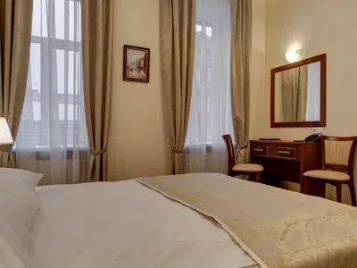 Гостиница Акапелла Санкт-Петербург Стандартный номер с  двуспальной кроватью-8